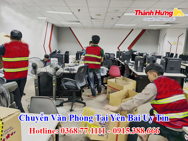 Chuyển Văn Phòng Tại Yên Bái Uy Tín