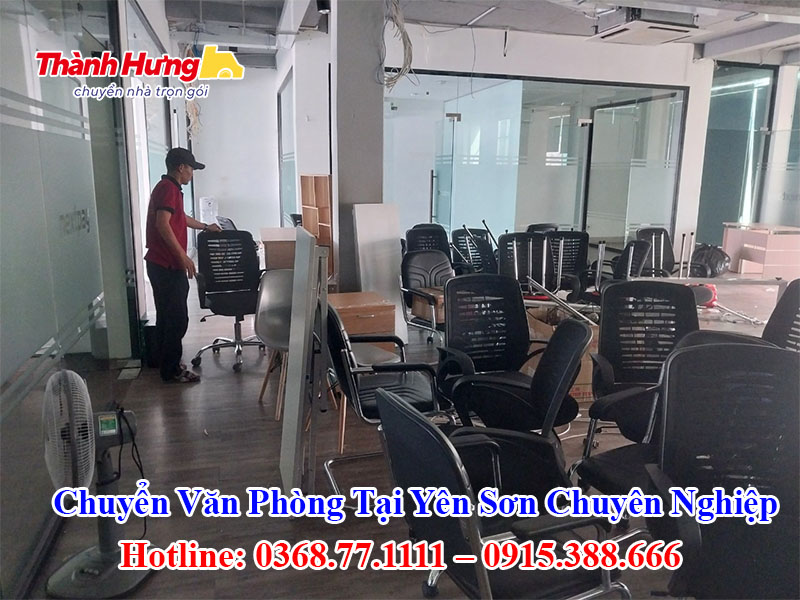 Chuyển Văn Phòng Tại Yên Sơn Chuyên Nghiệp